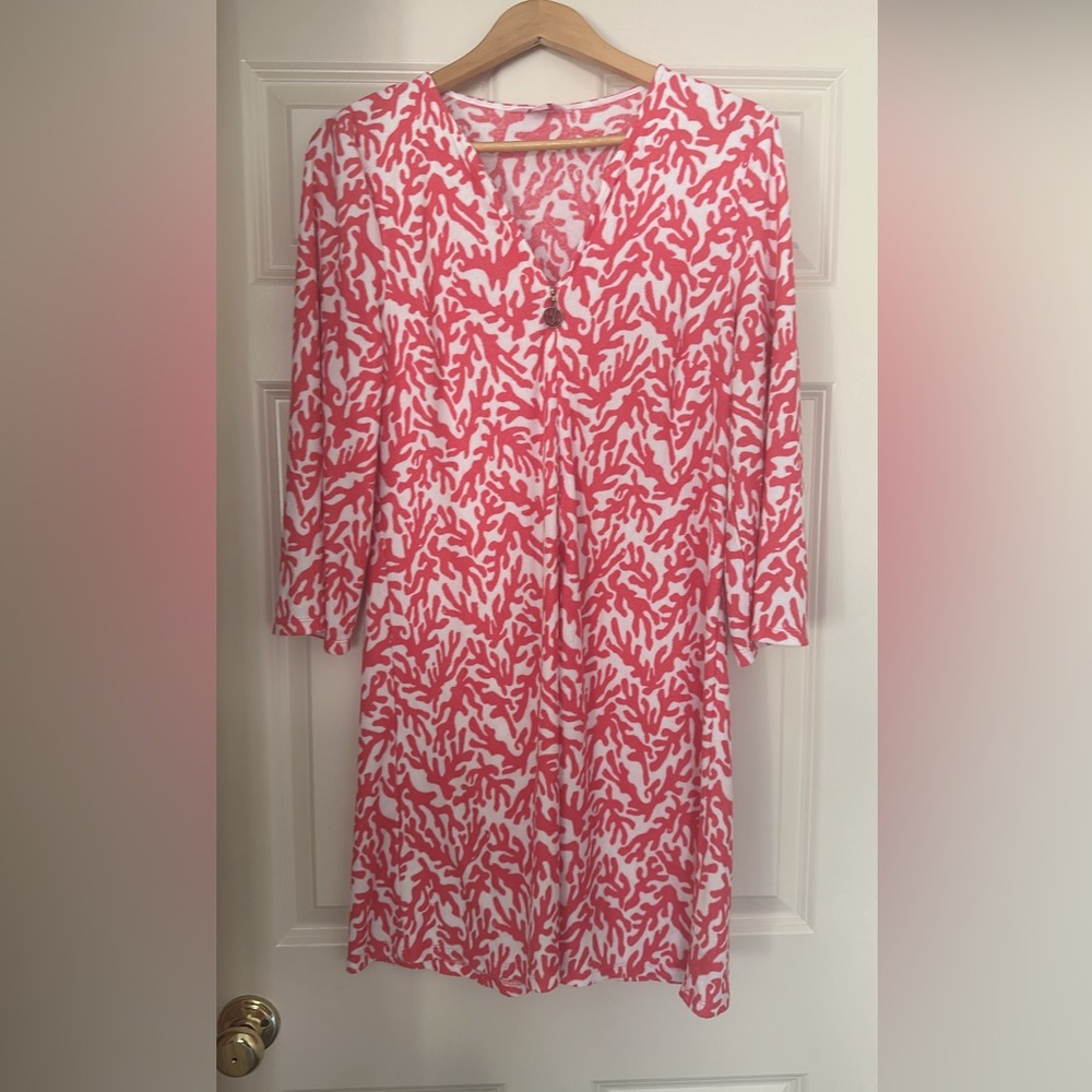 Lily Pulitzer coral reef cover up